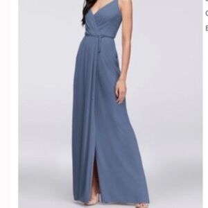 DB Studio double-strap Georgette dress